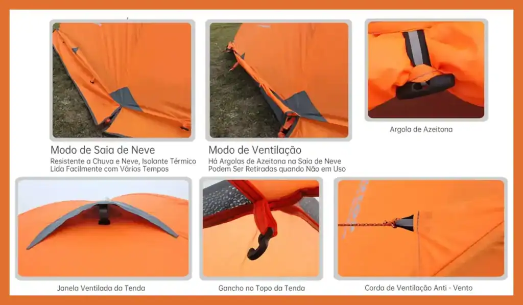 Barraca Joyfox 3 Pessoas