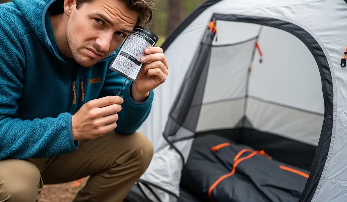 Termos técnicos de barracas de camping