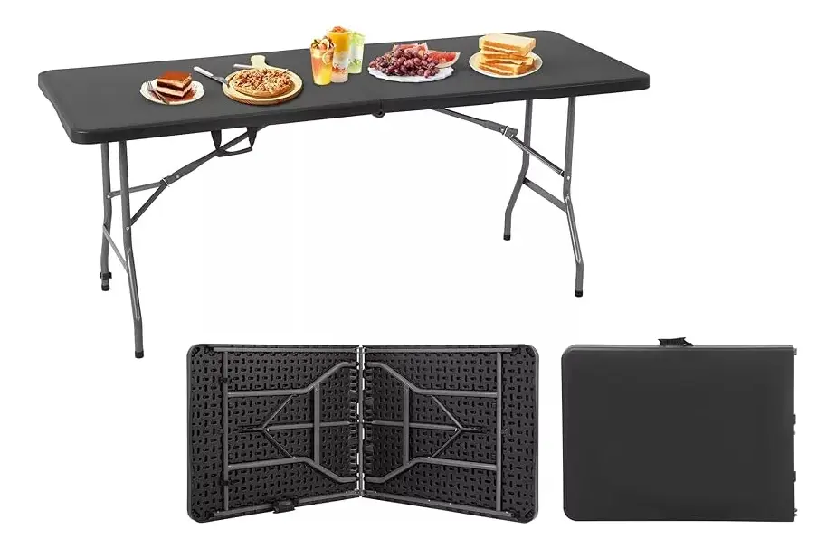 Mesa de camping de alta resistência 1,80m